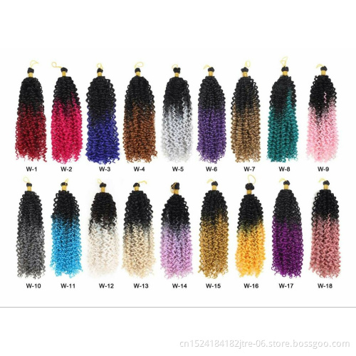 japanese fiber 28 inch water wave braiding hair, extra long water wave crochet braid hair